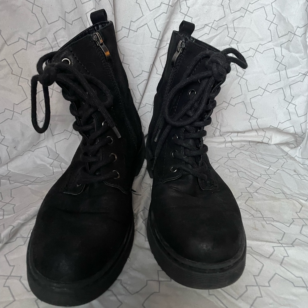 Black Combat Boots